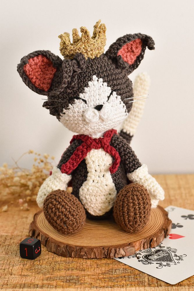 Amigurumi de Cait Sith de Final Fantasy VII