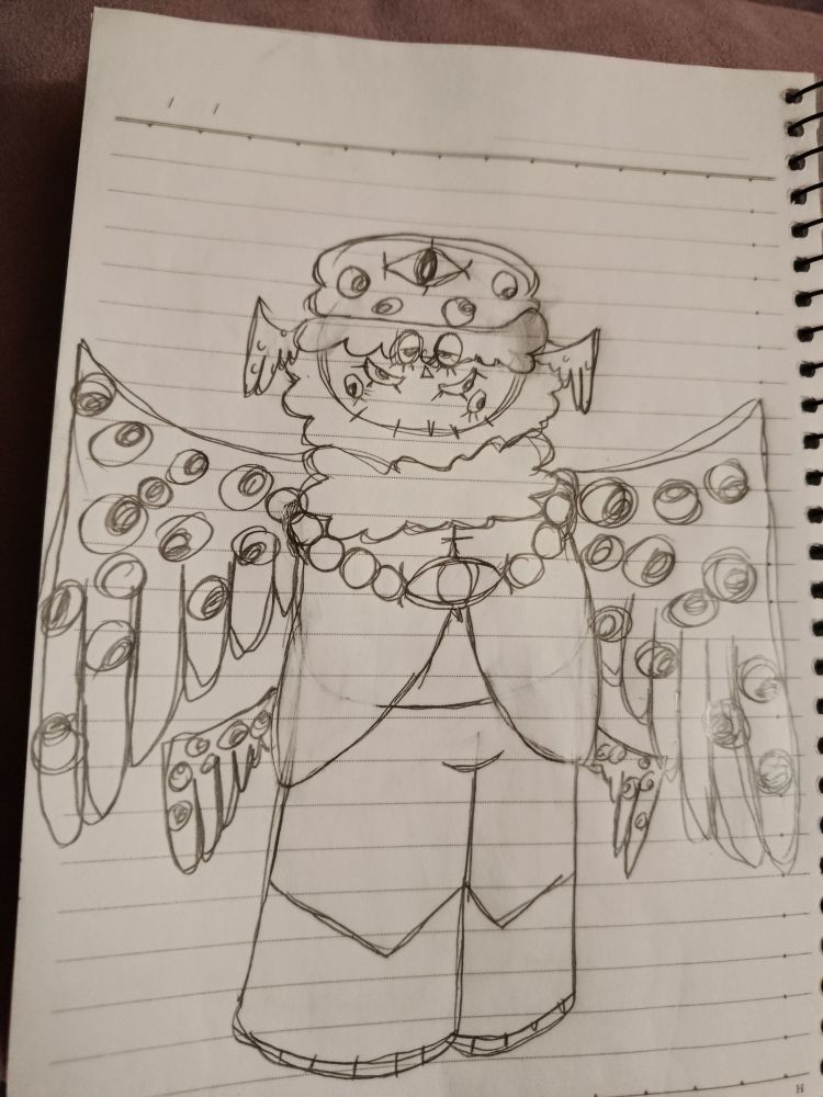 He's slowly becoming a comfort character for me it's not even funny I like drawing Lord Bambi whenever I'm sad 
