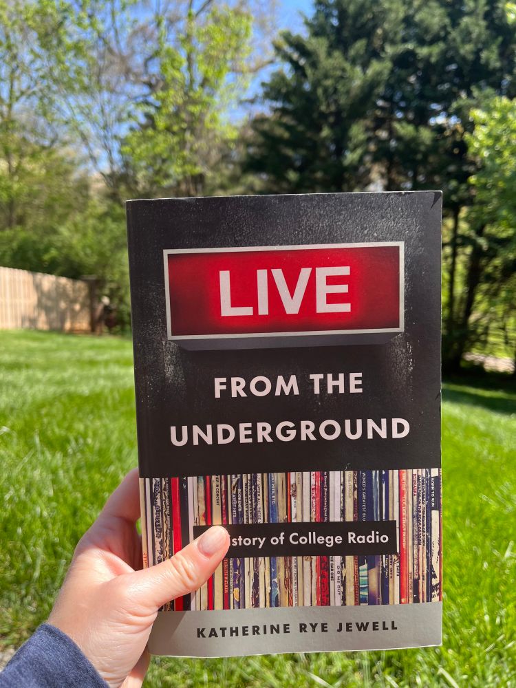Photo outside of Live From the Underground by Katherine Rye Jewell
