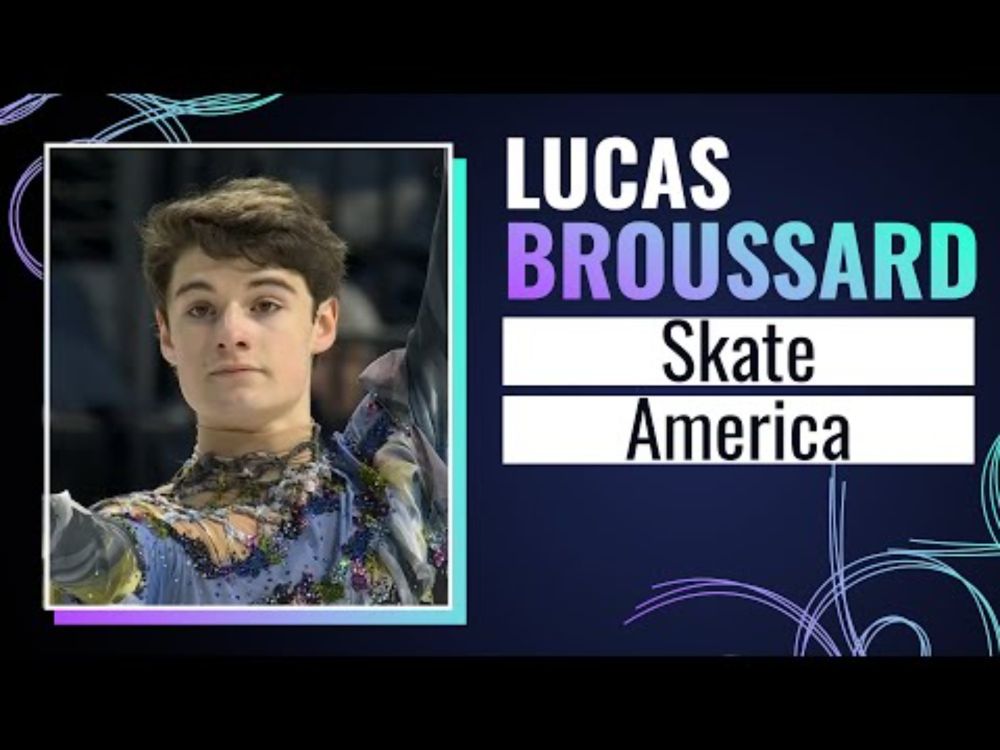 Lucas BROUSSARD (USA) | Men Free Skating | Skate America 2024 | #GPFigure