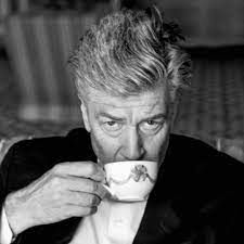 David Lynch drinking tea