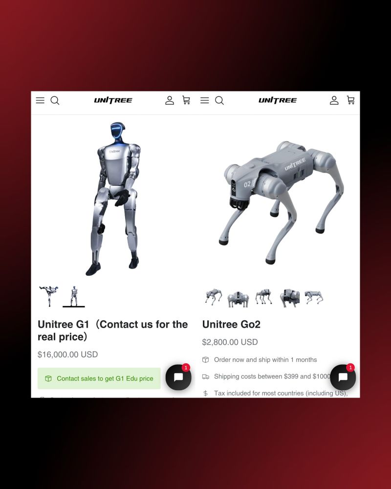 Polri is set to deploy 10 humanoid robots and 10 K9 dog robots, costing $16,000 USD and $2,800 USD each.