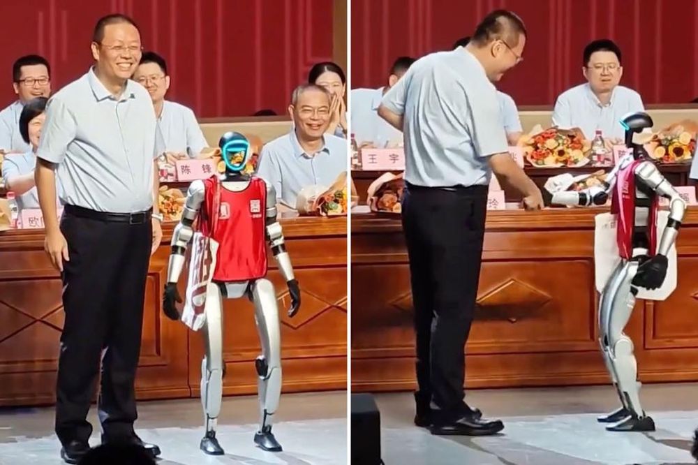 Humanoid robot ‘graduates’ at Chinese high school ceremony as automation tech gains spotlight