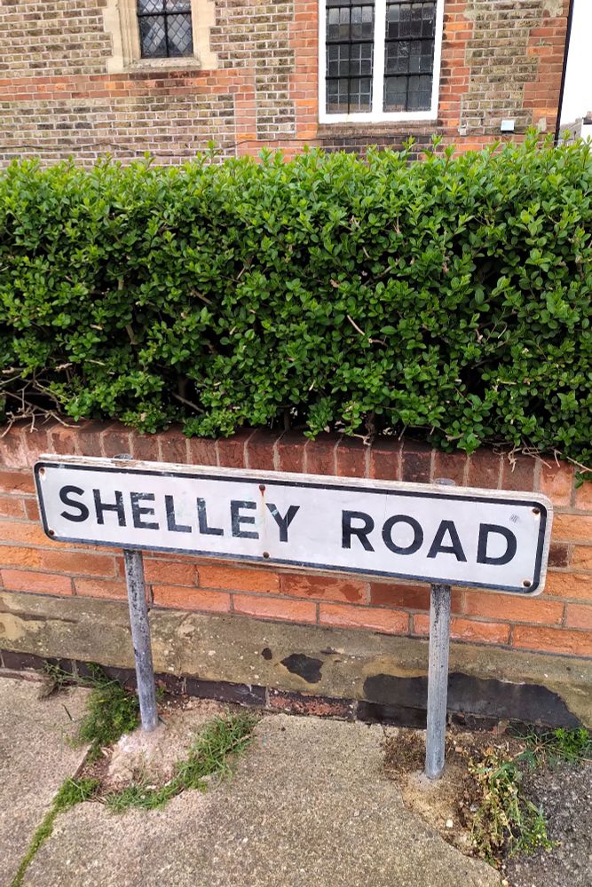 Shelley Road sign