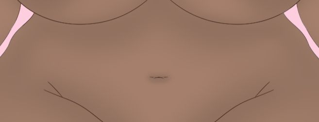 Sleepy's Tummy and Underboobs