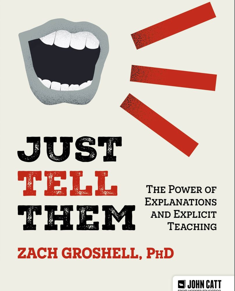 Cover des Buches „Just Tell Them“ (2024) von Zach Groshell.