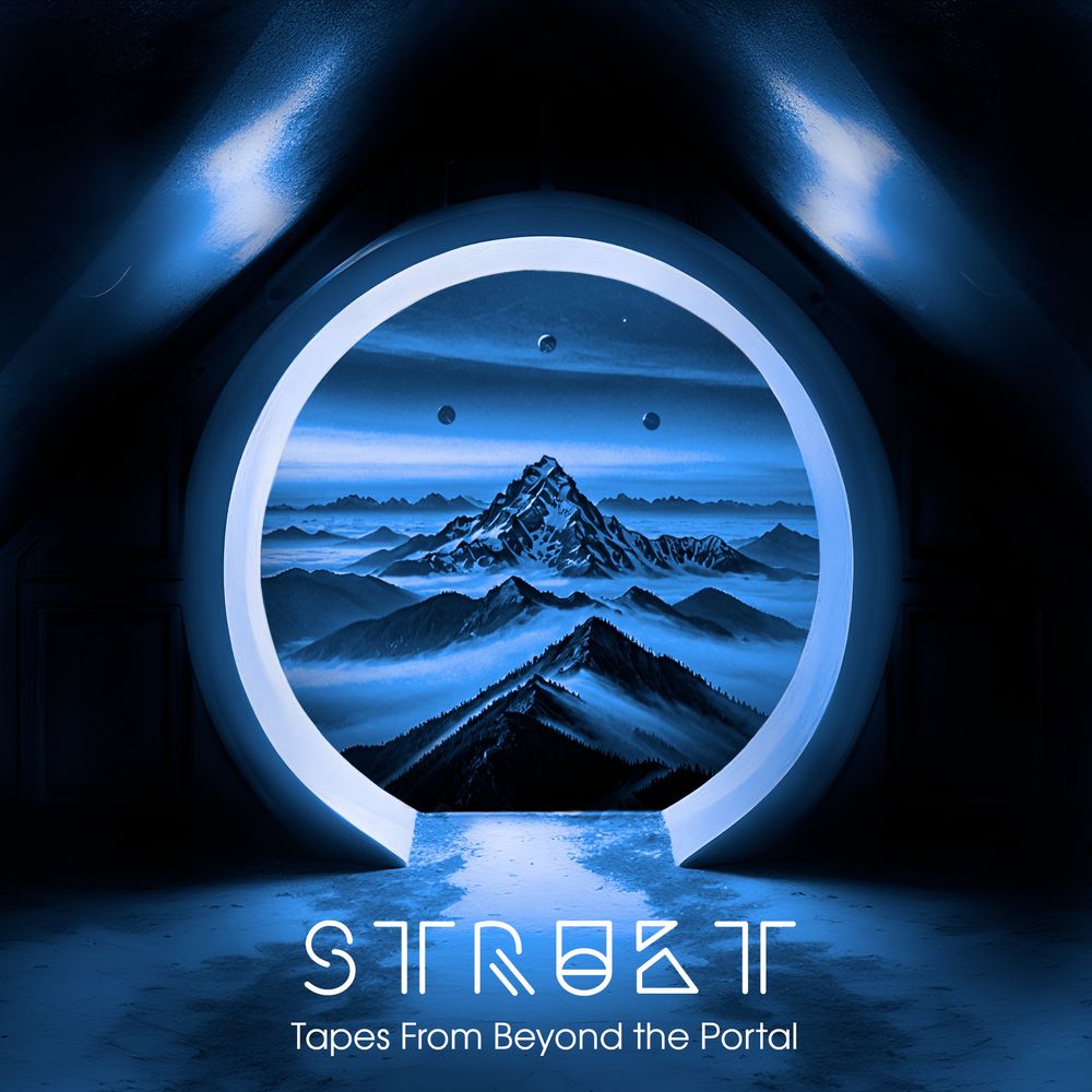 Cover art of the upcoming Album Tapes From Beyond the Portal by Strukt.