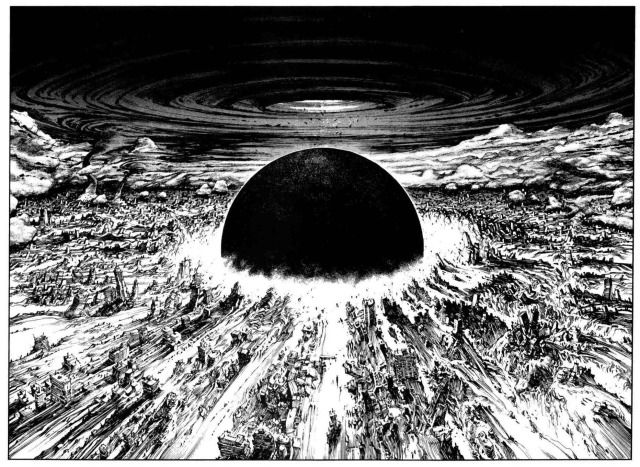 black sphere in las Akira