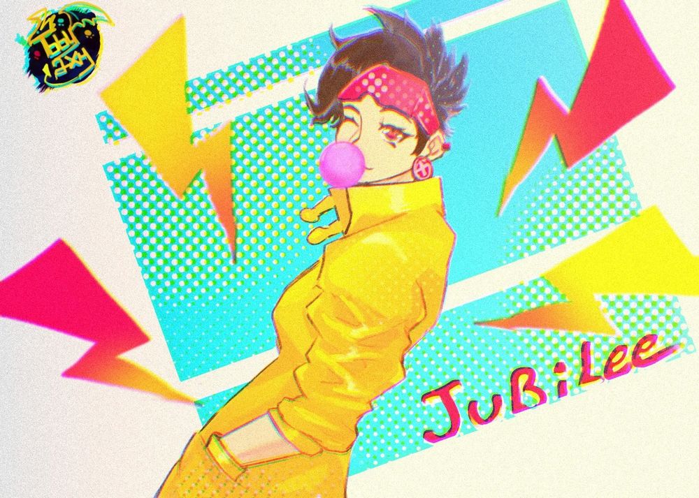 An illustration of the Marvel character Jubilee 