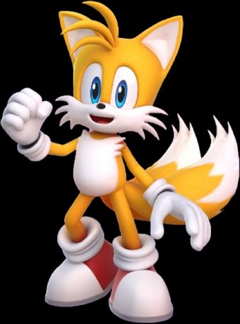 Tails as he appears in Sonic Dream Team.