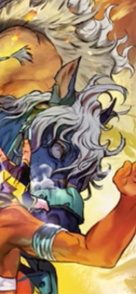 A mysterious new character in the new SF6 art