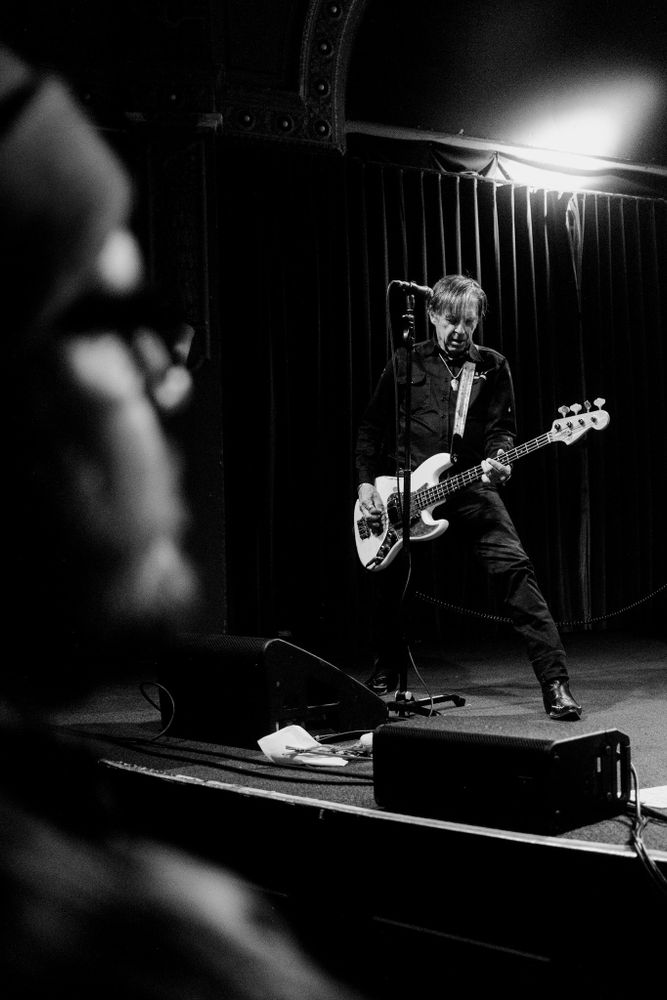 Monochrome: John Doe plays bass