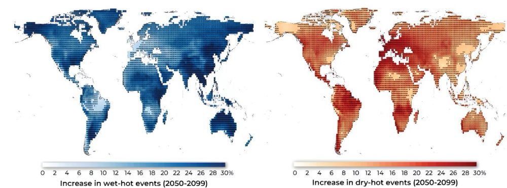 New study finds most communities will encounter heavy rainfall, excessive heat under climate change