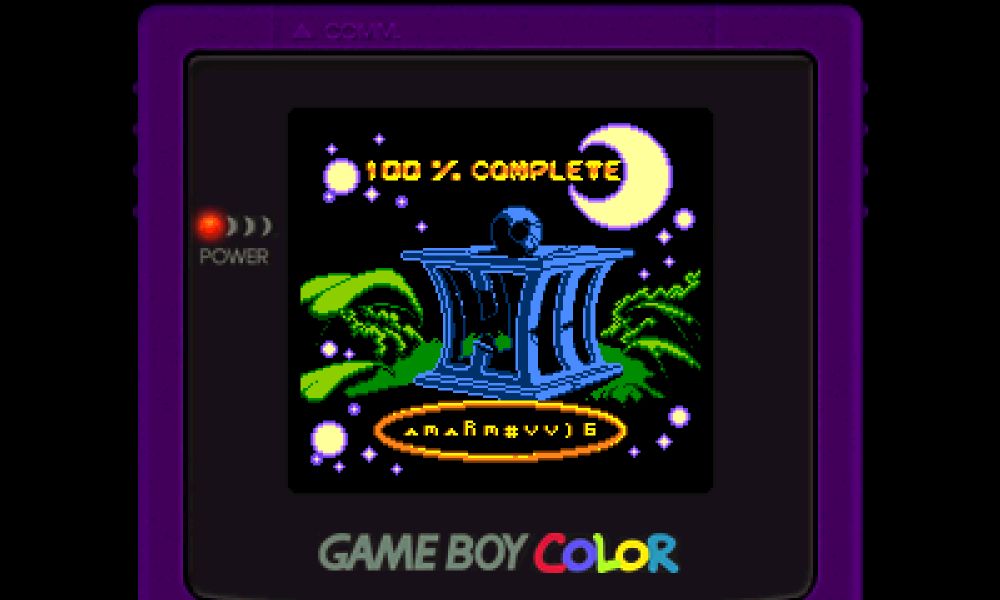 The password screen after defeating Mr. Dark boss.