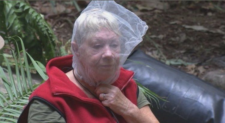 Little mo suffocating herself with a bag on I’m a celeb 