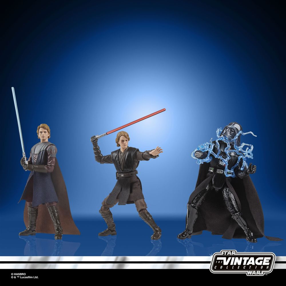 STAR WARS: THE VINTAGE COLLECTION ANAKIN SKYWALKER 3-PACK