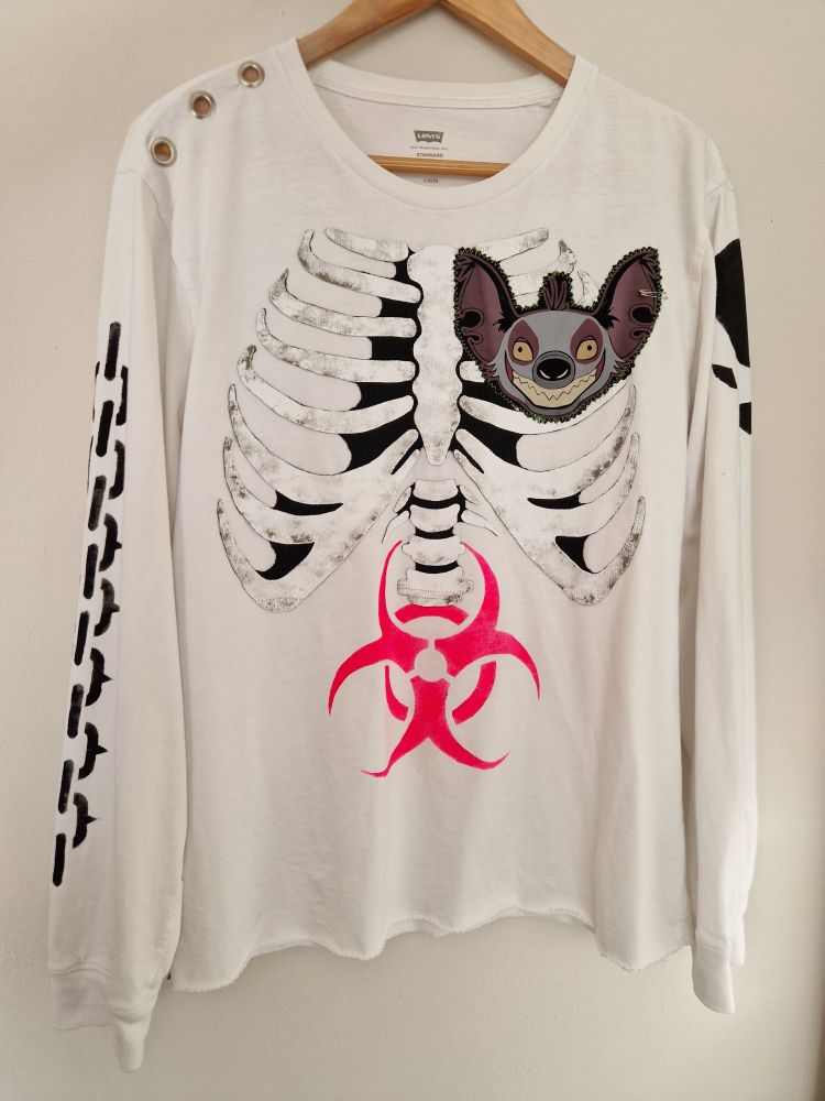 Modded t-shirt with 