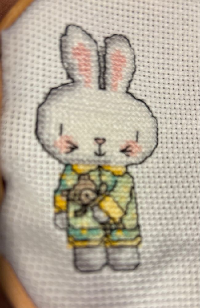 Crossstitch bunny
