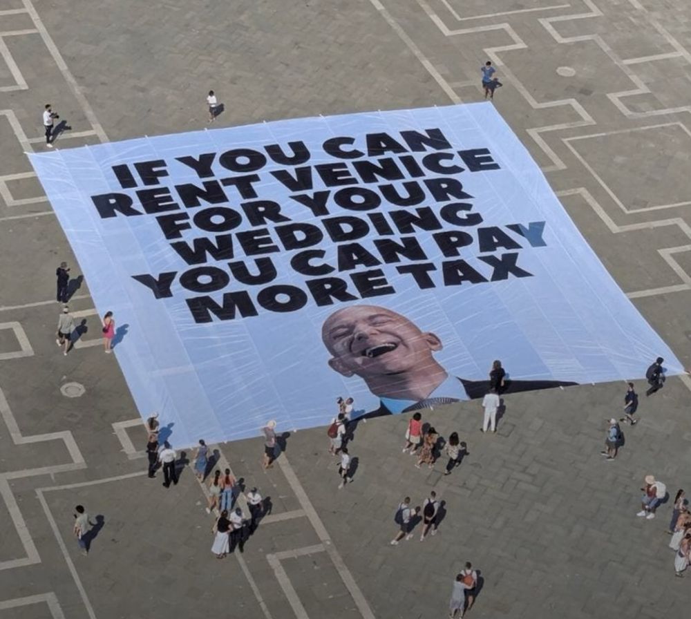 If you can rent Venice for your wedding you can pay more tax 