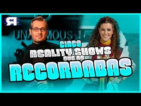 CINCO REALITY SHOWS QUE NO RECORDABAS | Rebobinando ⏪︎
