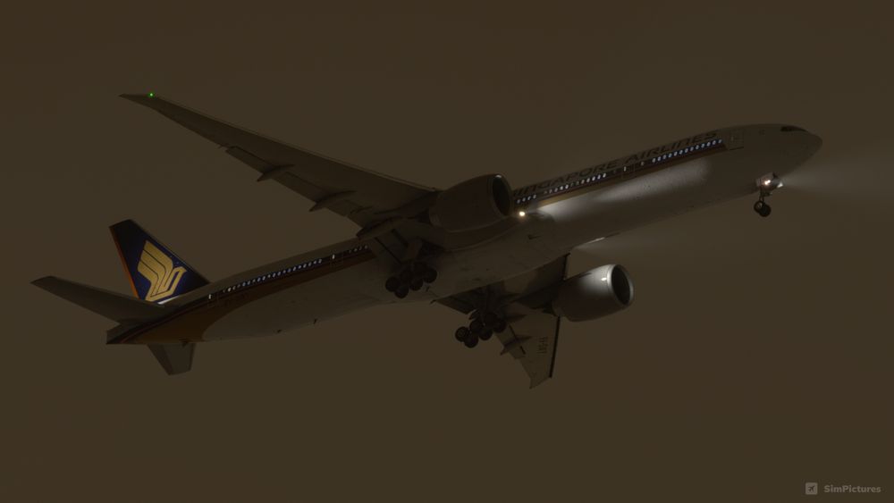 PMDG Boeing 777-300ER Landing into Frankfurt Airport by kailum8866