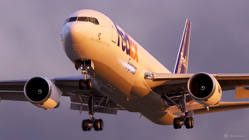 FlightFactor Boeing 767-300F Landing into Portland International Airport, by EpicBoeing757