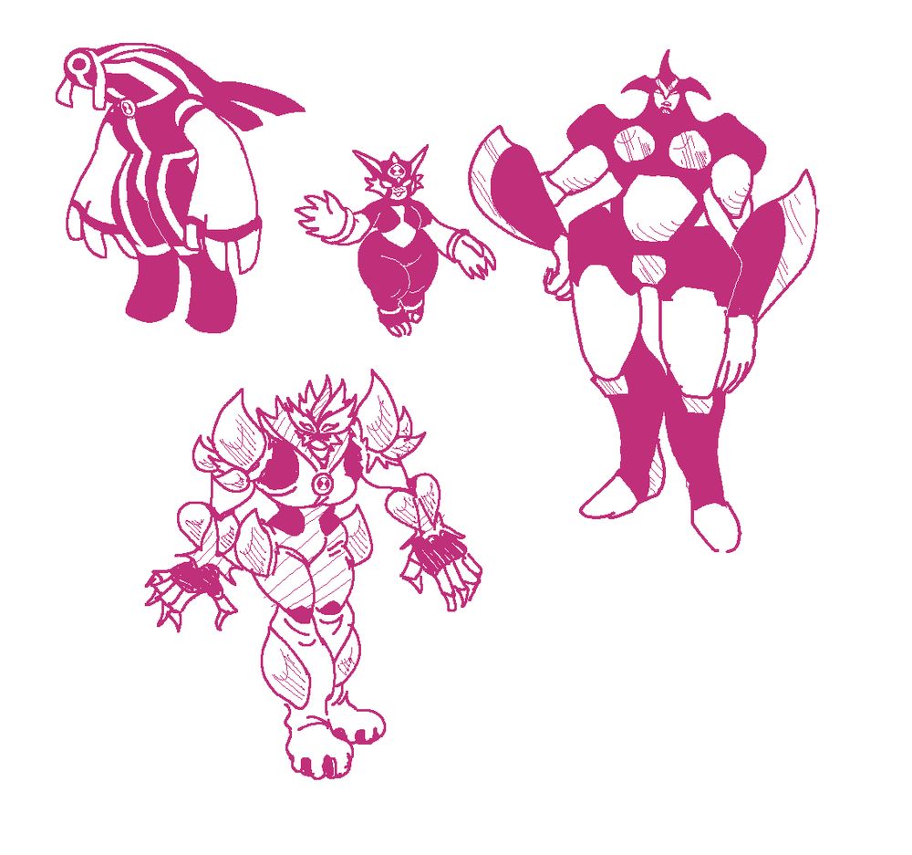 upgrade, ditto, way baddie, swampfire