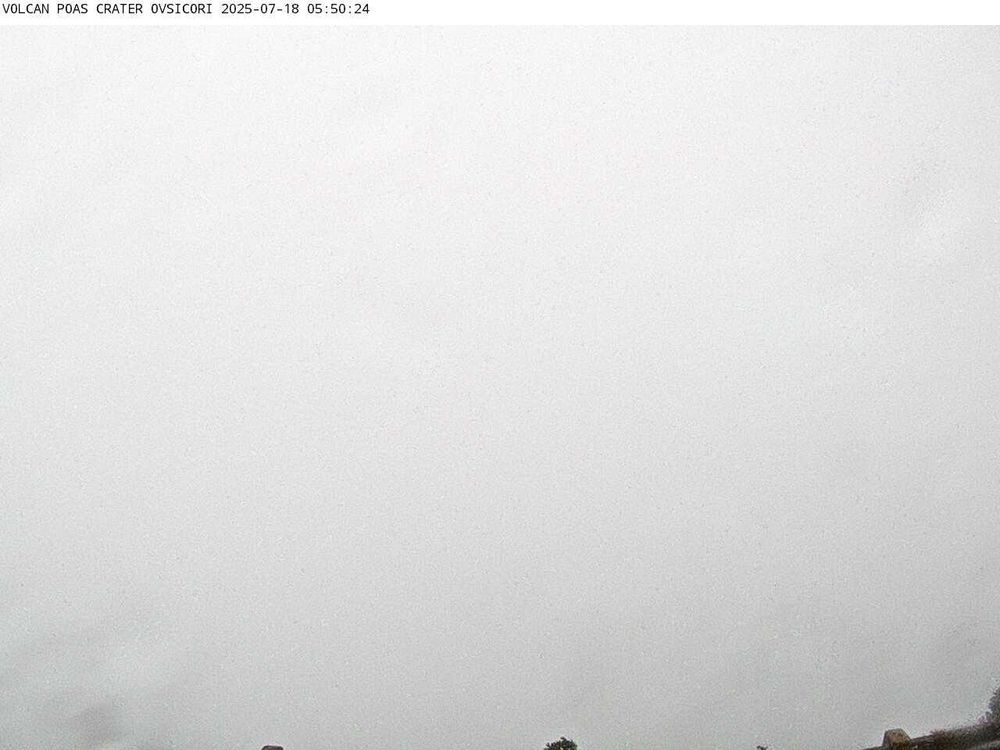 Webcam Cráter Volcán Poás.