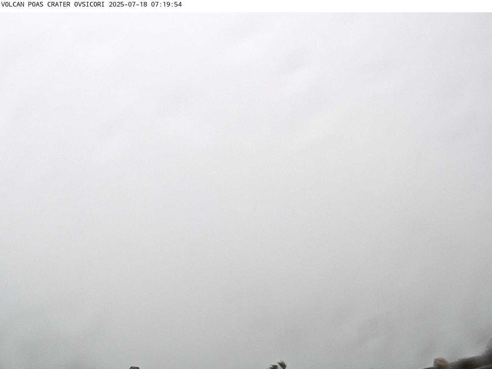 Webcam Cráter Volcán Poás.