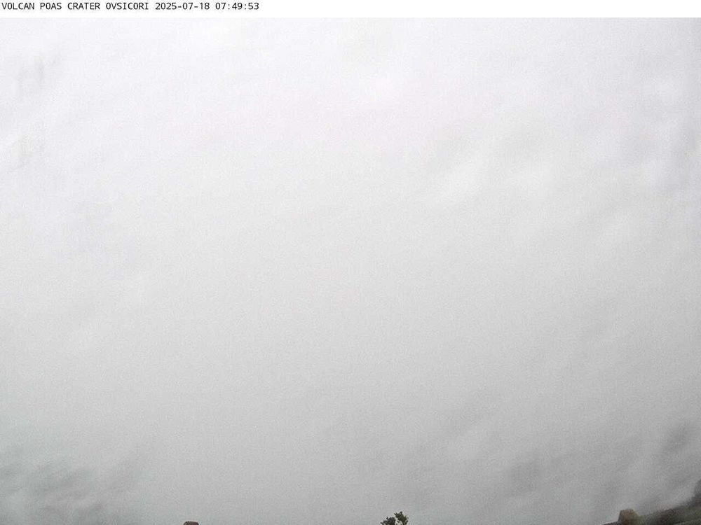 Webcam Cráter Volcán Poás.