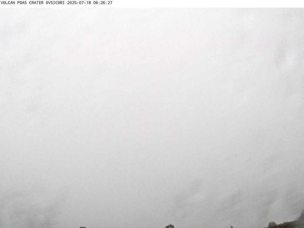 Webcam Cráter Volcán Poás.