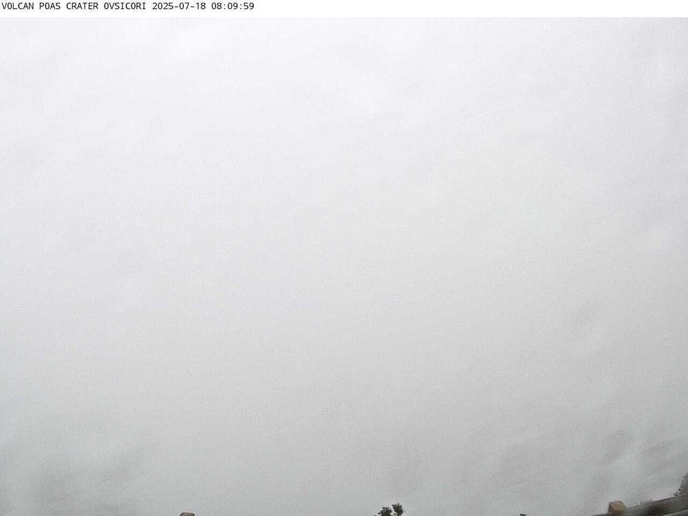Webcam Cráter Volcán Poás.