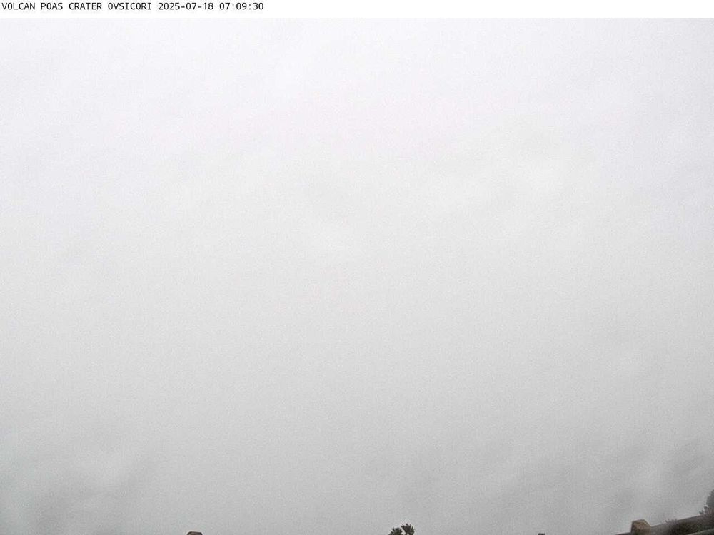 Webcam Cráter Volcán Poás.