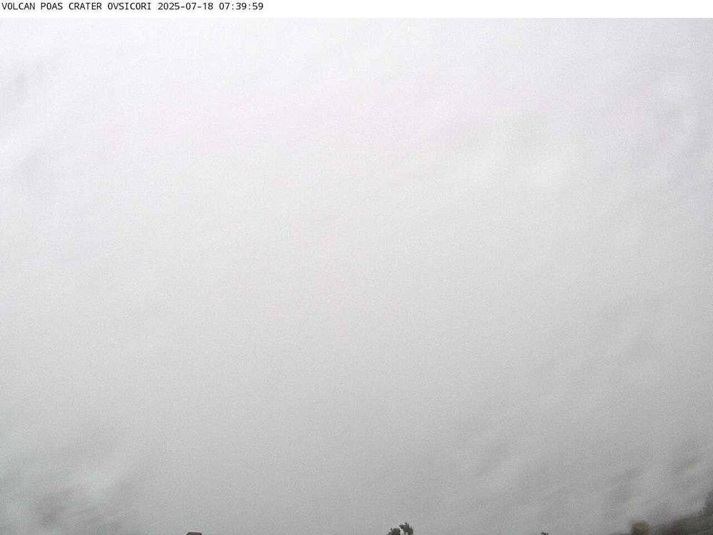 Webcam Cráter Volcán Poás.