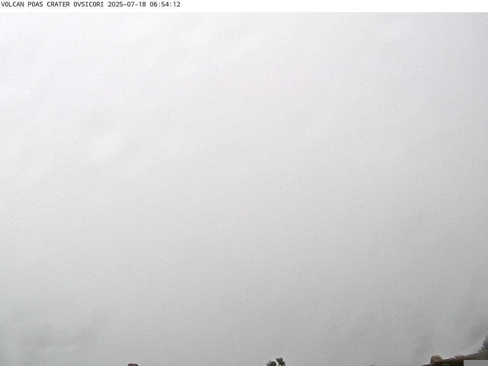 Webcam Cráter Volcán Poás.