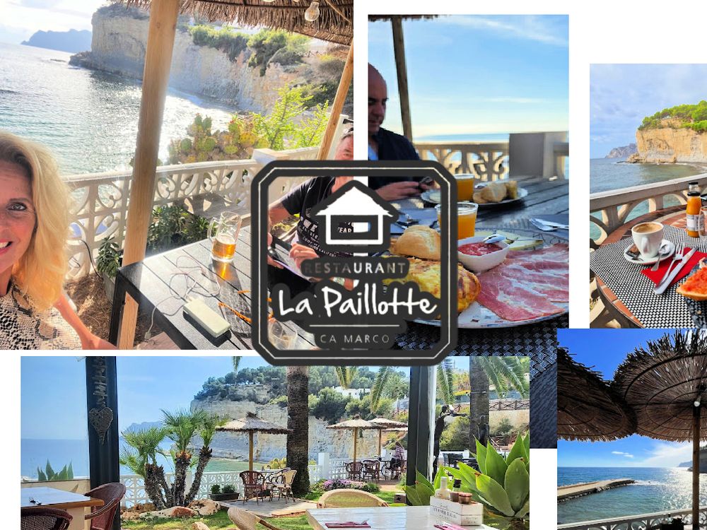 El lugar es idílico. Un lugar secreto donde comes muy bien y a buen precio. Casi no quiero dejar una buena revisión así que aún está descubierto. Fue genial.

5/5  · Hace una semana Nueva Un ambiente muy agradable y unas vistas magníficas.
Hemos desayunado muy rico y todo casero.

5/5  · Hace un mes La Paillotte en Cala Advocat, Benissa, es una auténtica joya. El entorno es espectacular, con vistas al mar que invitan a relajarse y disfrutar.
#lapaillottecamarcobenissa

