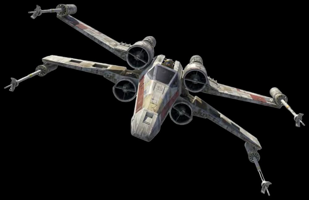 X Wing, la icónica nave de Star Wars