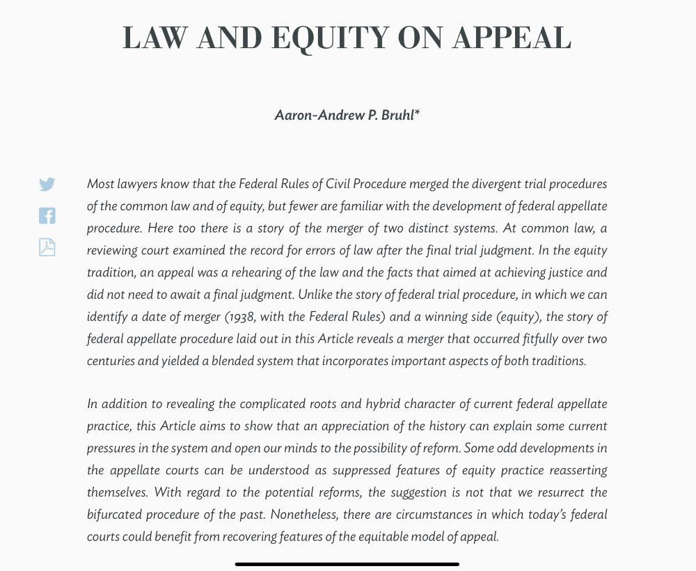 Abstract of Law & Equity on Appeal, available at link above.