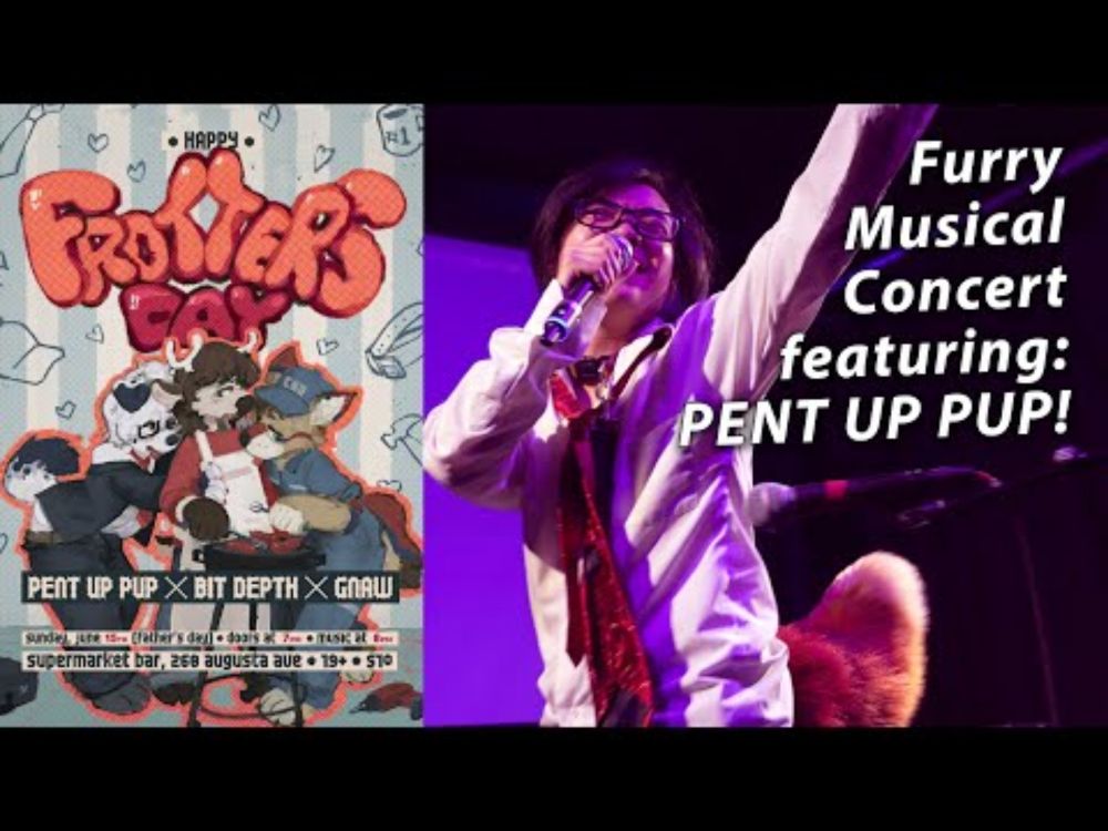 Frotters Day 2025: Pent Up Pup! - A Furry Musical Concert in Toronto, Canada