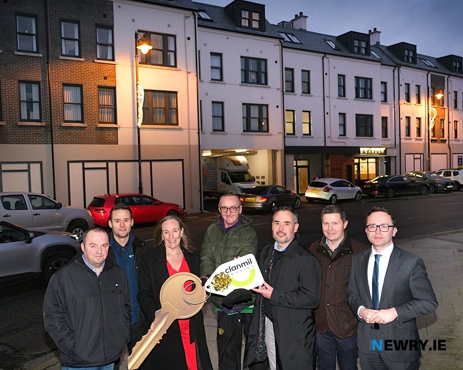 Celebrations as 38 Newry City Centre Homes Officially Open #Newry