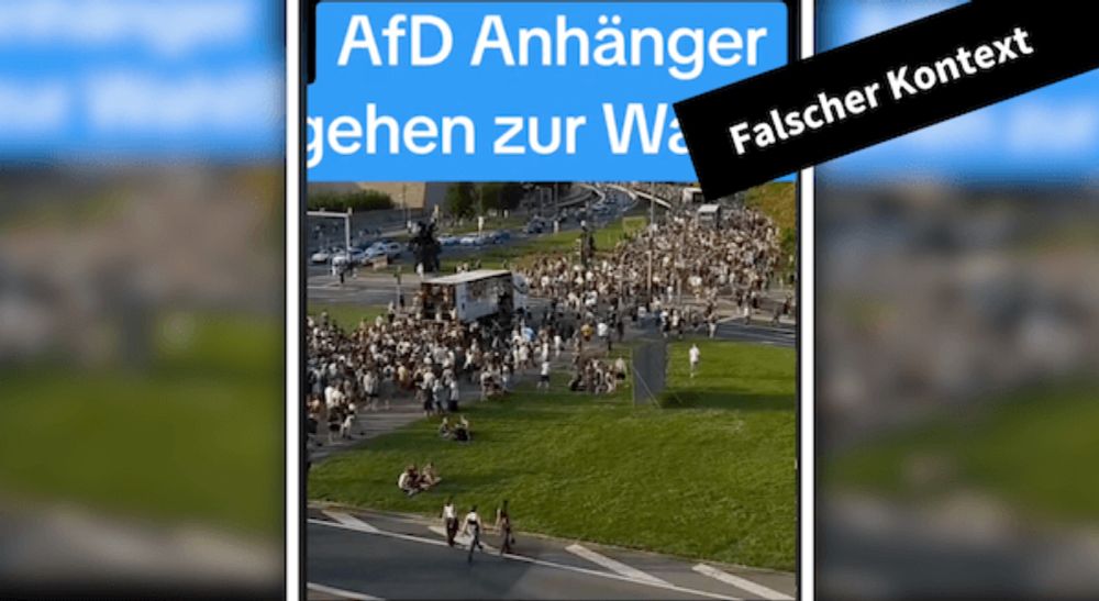 Landtagswahl: Dieses Video zeigt nicht AfD-Wähler, sondern die Demonstration „Tolerade“ in Dresden