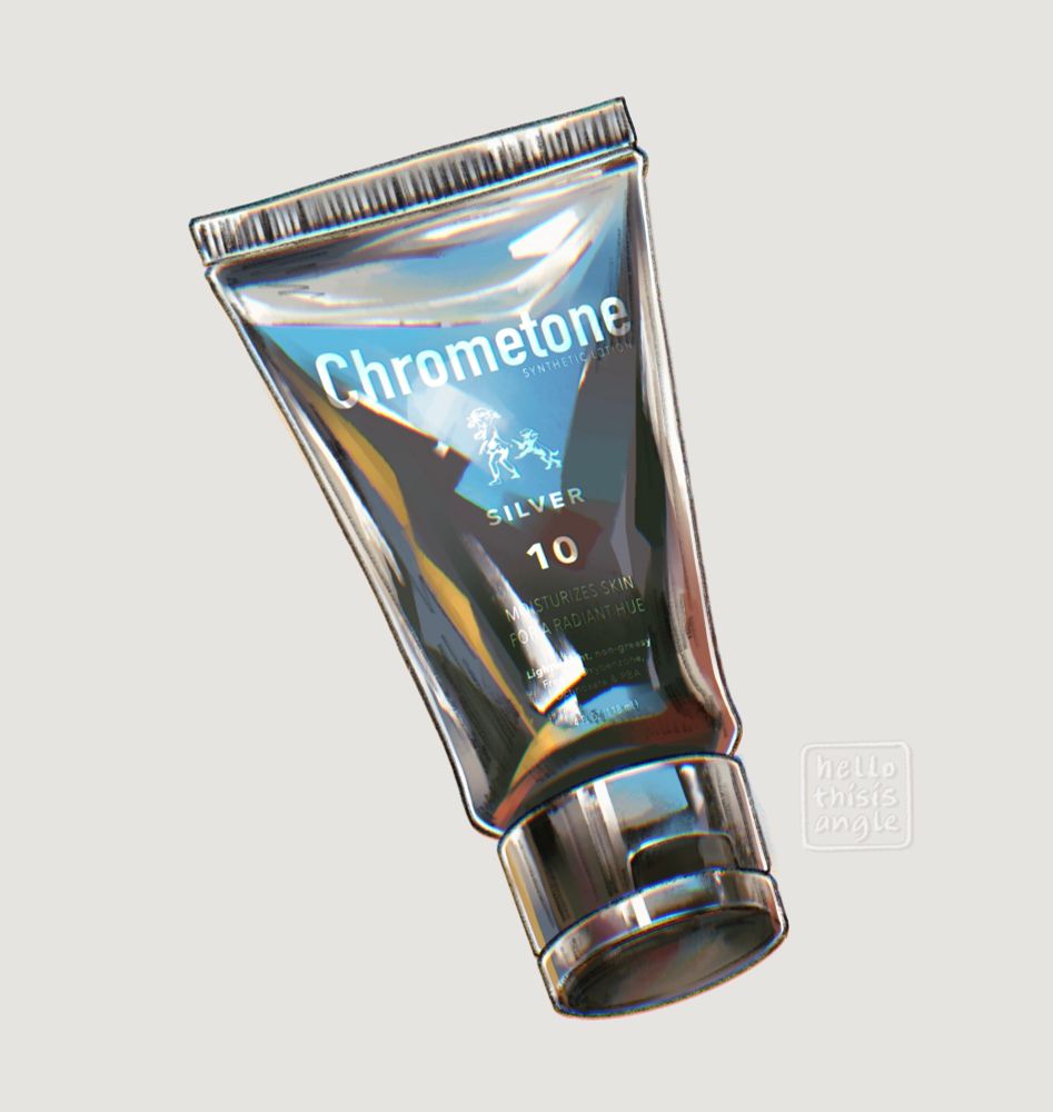 Chrome skin lotion