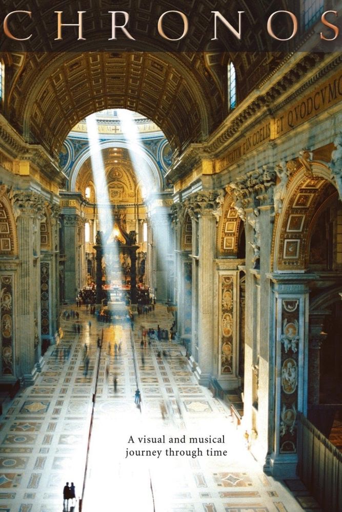 Poster for Ron Fricke’s 1985 IMAX short film “Chronos”