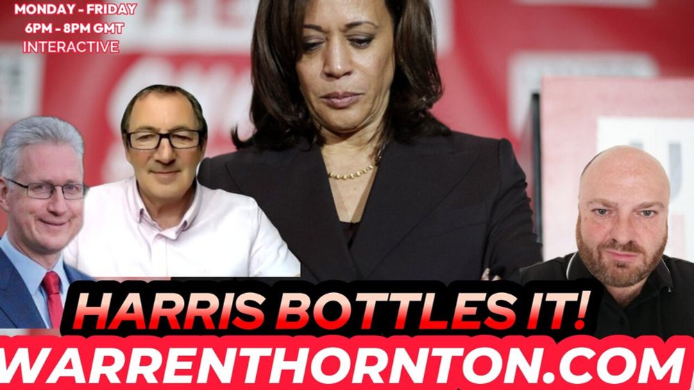 HARIS BOTTLES IT! WITH WARREN THORNTON, LEMBIT OPIK & JAMES TWEEDIE