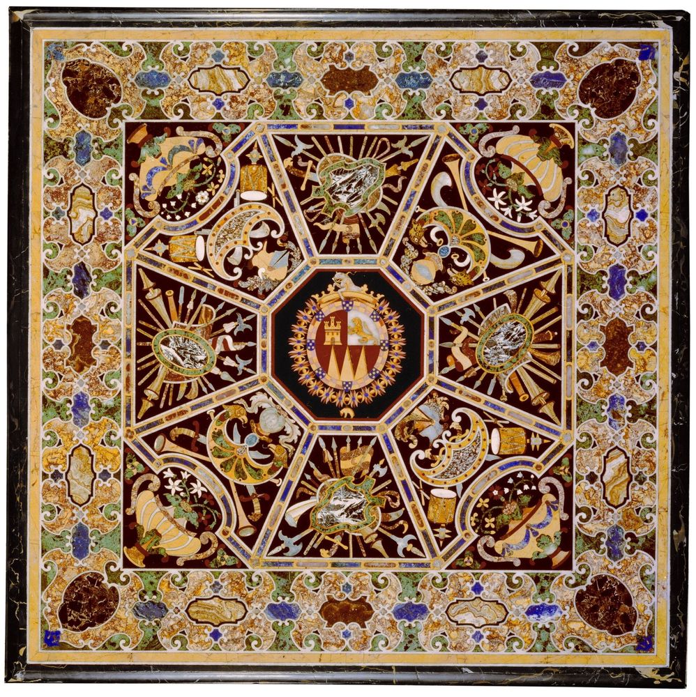 'Tablero del duque de Osuna' de Jacopo Di Gian Flasch; Florencia Galleria dei Lavori