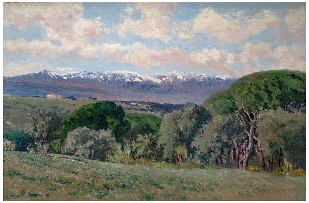 'El Guadarrama desde el Plantío de los Infantes' de Aureliano de Beruete