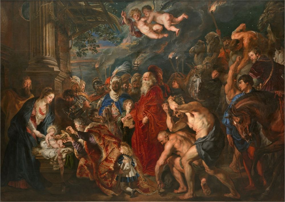 'La Adoración de los Magos' de Pedro Pablo Rubens