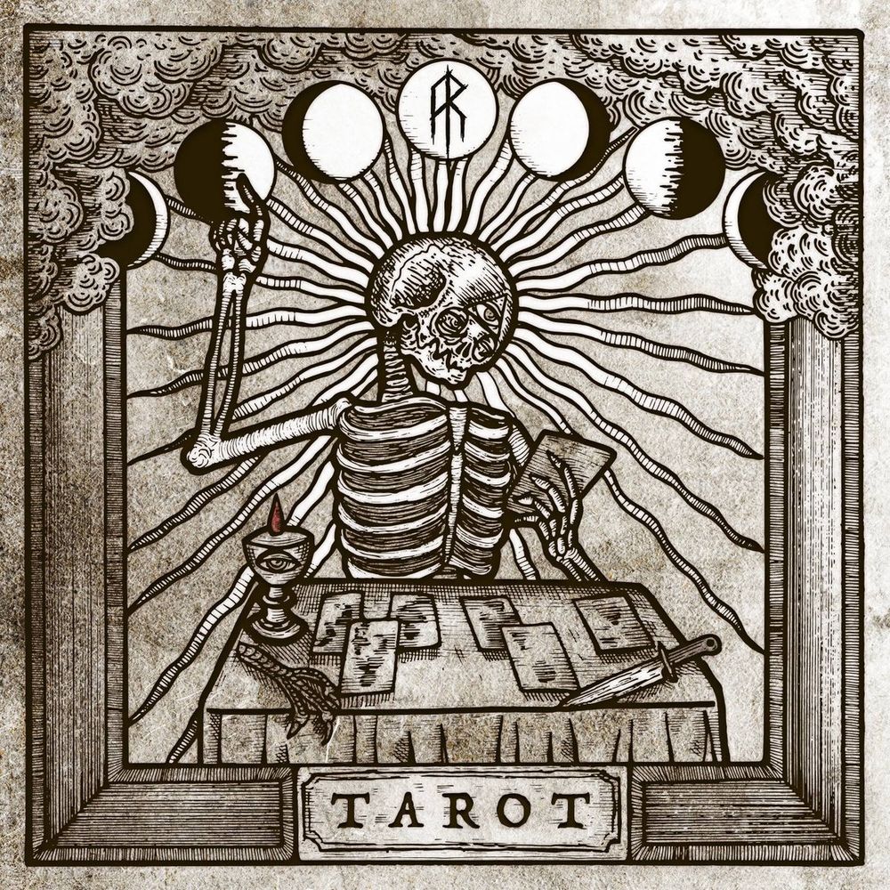 Album cover of "Tarot" by the band Æther Realm