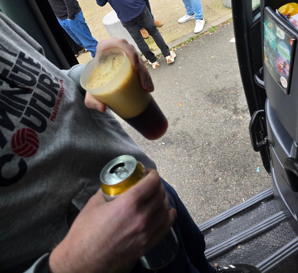 Un picon bière avec beaucouuup de mousse 