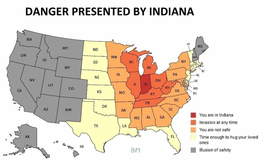 Danger presented by Indiana